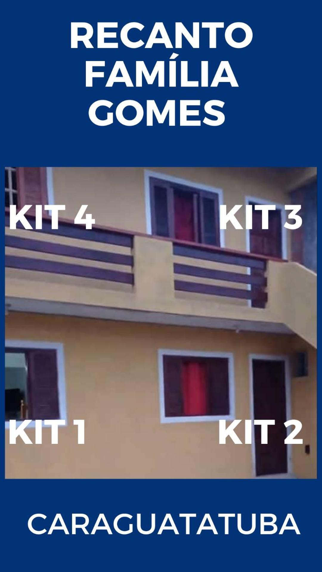 Kitnetes "Recanto Familia Gomes" Caraguatatuba Dış mekan fotoğraf